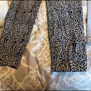 TWO PAIRS of NWOT LOFT Crop Pants
